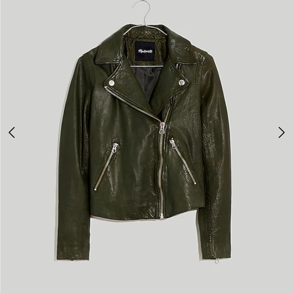 Madewell Italian Leather Moto Jacket